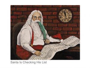 Santa Is Checking His List